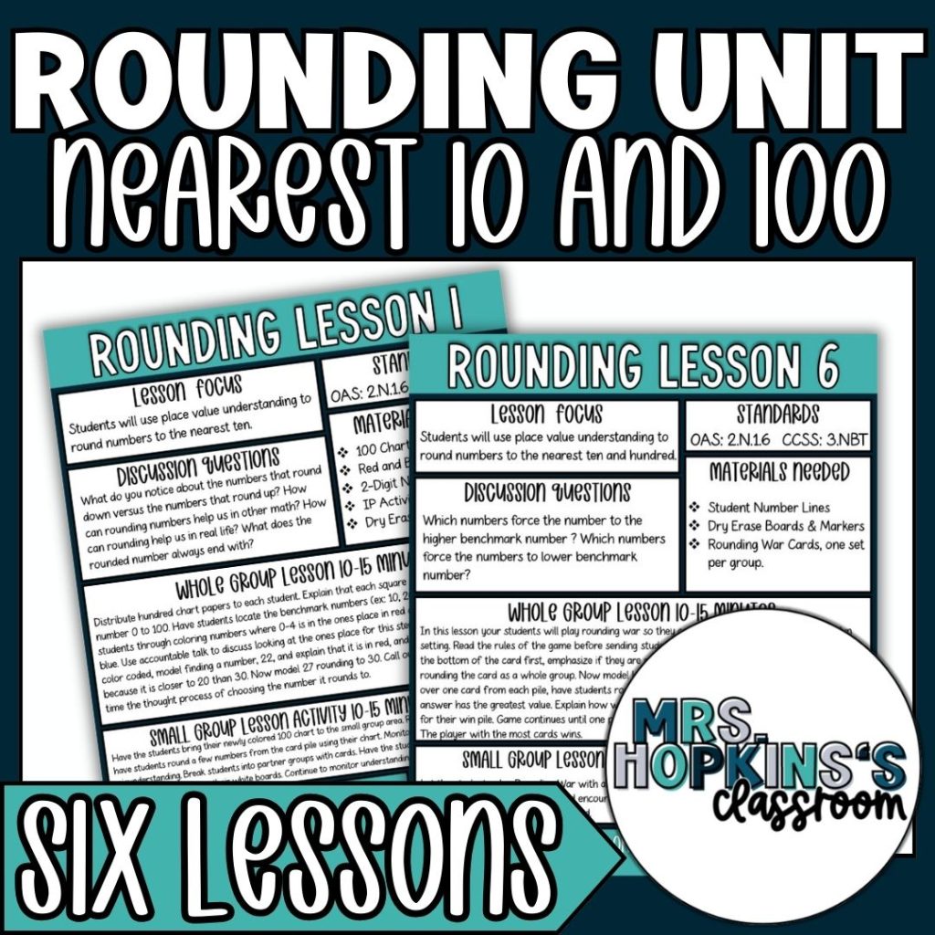 Rounding to the nearest 10 and 100 Unit Bundle